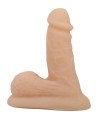 PRETTY LOVE - WILDON DILDO ULTRA REALÍSTICO Y ELÁSTICO 10 CM NATURAL