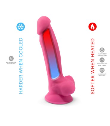 SILEXD MODELO 1 PENE REALISTICO SILICONA PREMIUM SILEXPAN ROSA FLUORESCENTE 175 CM