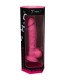 SILEXD MODELO 1 PENE REALISTICO SILICONA PREMIUM SILEXPAN ROSA FLUORESCENTE 175 CM