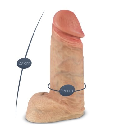 SILEXD MODELO 1 XTREME PENE REALISTICO SILICONA PREMIUM 28 CM