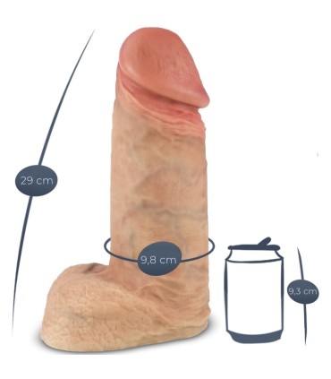 SILEXD MODELO 1 XTREME PENE REALISTICO SILICONA PREMIUM 28 CM