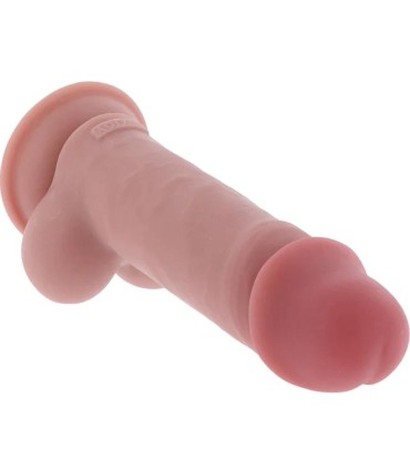 GET REAL PENE REALISTICO DELUXE CON TESTICULOS EXTRA GRUESO 17 CM