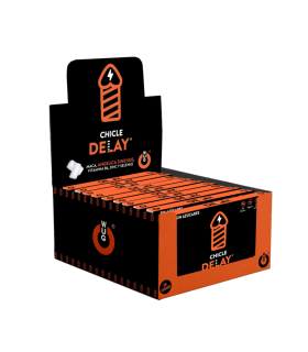 WUG DELAY DISPLAY 12 X 8 UDS Chicle funcional con Zinc Selenio y Vitamina B6 para mayor control y resistencia en los momentos i