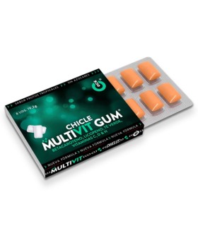 WUG Multivit Gum 1 X 8 UDS El chicle funcional que refuerza tus defensas cada dia