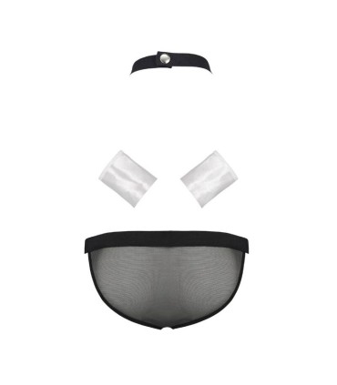 PASSION 036 SLIP ALFROJO NEGRO S M