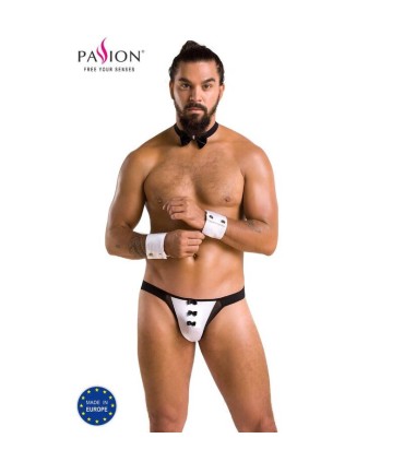 PASSION 036 SLIP ALFROJO NEGRO L XL