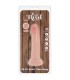 GET REAL DILDO DELUXE DONG GRUESO DE DOBLE DENSIDAD TPE 20 CM