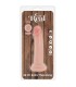 GET REAL DILDO DELUXE DONG GRUESO DE DOBLE DENSIDAD TPE 23 CM
