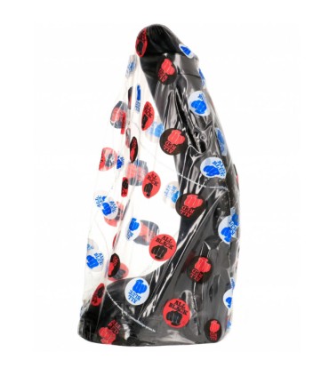 ALL BLACK DILDO NEGRO 29 CM FISTING