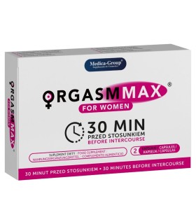 Orgasm Max For Women Capsulas Naturales para Potenciar la Vitalidad Femenina y la Satisfaccion Intima