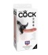 KING COCK HARNESS CON PENE REALISTICO NATURAL 229 CM