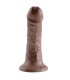 KING COCK 6 PENE MARRON 152 CM
