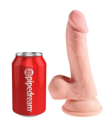 KING COCK DILDO TRIPLE DENSIDAD 14 CM