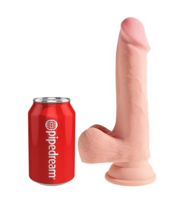 KING COCK DILDO TRIPLE DENSIDAD 19 CM
