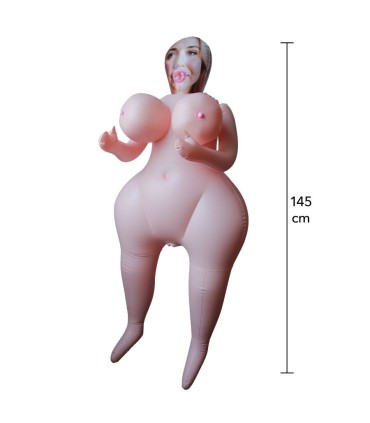 HIDDEN DESIRE HEAVY HEATHER MUNECA INFLABLE 145 CM
