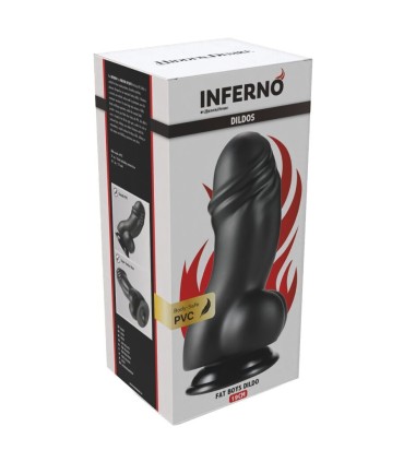 HIDDEN DESIRE INFERNO FAT BOYS DILDO 19 CM