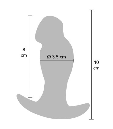 HIDDEN DESIRE INFERNO PLUG ANAL REALISTICO 10 CM