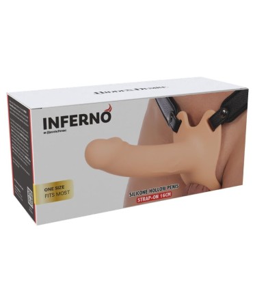 HIDDEN DESIRE INFERNO STRAP ON FUNDA PARA PENE 16 CM