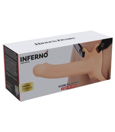 HIDDEN DESIRE INFERNO STRAP ON FUNDA PARA PENE 20 CM