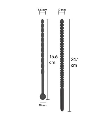 HIDDEN DESIRE EXTREME ADVANCED DILATADORES DE URETRA CON ESTRIAS 2 UDS