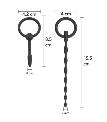 HIDDEN DESIRE EXTREME STARTER SET DE PLUGS URETRALES 2 UDS