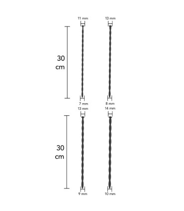 HIDDEN DESIRE EXTREME ADVANCED SET DE DILATADORES DE URETRA 4 UDS