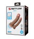 PRETTY LOVE GORAN DOBLE DILDO REALISTICO NATURAL MULATO