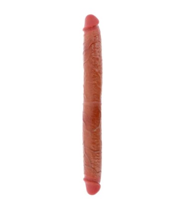 GET REAL DILDO DOBLE DONG DE SILICONA CARAMELO 46 CM