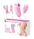 PRETTY LOVE IMONIE SET MULTIFUNCIONAL 3 EN 1 CON SUCCIONADOR PEZONES Y CLITORIS
