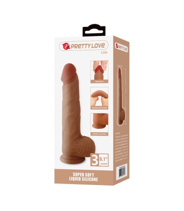 PRETTY LOVE LISLE DILDO REALISTICO CON VENTOSA 206 CM O 42 CM