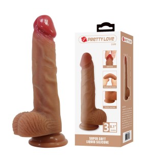 PRETTY LOVE LISLE DILDO REALISTICO CON VENTOSA 206 CM O 42 CM