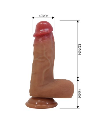 PRETTY LOVE CURTIS DILDO REALISTICO CON VENTOSA 173 CM O 42 CM