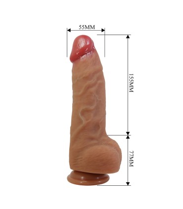 PRETTY LOVE NAJM DILDO REALISTICO CON VENTOSA 232 CM O 55 CM