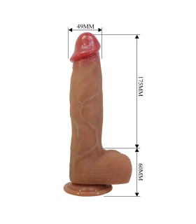 PRETTY LOVE ORTON DILDO REALISTICO CON VENTOSA 235 CM O 49 CM