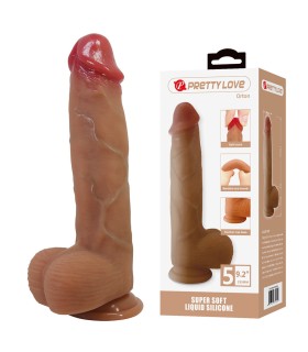 PRETTY LOVE ORTON DILDO REALISTICO CON VENTOSA 235 CM O 49 CM