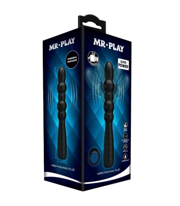 MR PLAY PLUG ANAL FLEXIBLE CON VIBRACION