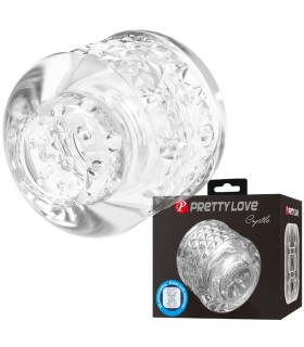 PRETTY LOVE CRYSTLE MASTURBADOR DOBLE ENTRADA