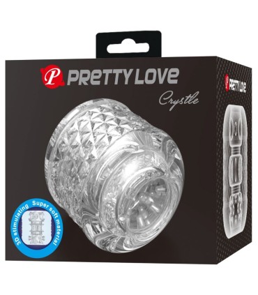 PRETTY LOVE CRYSTLE MASTURBADOR DOBLE ENTRADA
