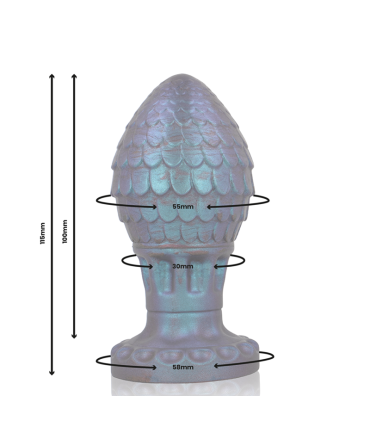 EPIC VRAKOS PLUG ANAL HUEVO DRAGON TALLA M