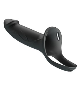 PRETTY LOVE LANDON STRAP ON CON VIBRACION NEGRO