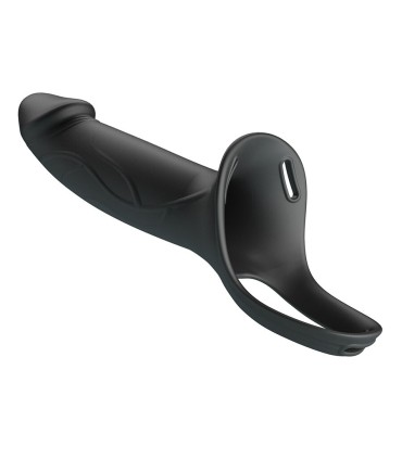 PRETTY LOVE LANDON STRAP ON CON VIBRACION NEGRO