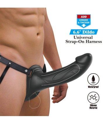 PRETTY LOVE LANDON STRAP ON CON VIBRACION NEGRO