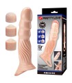 PRETTY LOVE - FUNDA PARA PENE TEXTURIZADA CON EXTENSORES