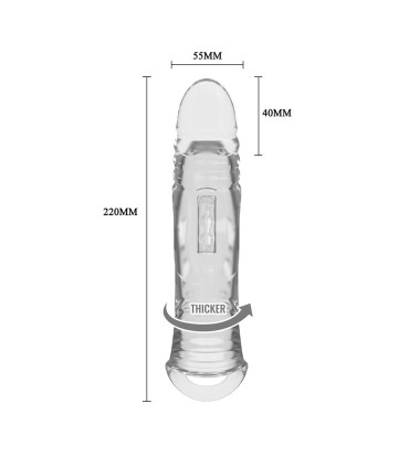 PRETTY LOVE FUNDA PARA PENE TRANSPARENTE