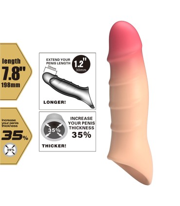 PRETTY LOVE DARNELL FUNDA PARA PENE EFECTO REALISTA