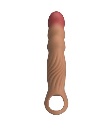 PRETTY LOVE FUNDA PARA PENE TEXTURIZADA CON VIBRACION Y CONTROL REMOTO