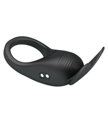PRETTY LOVE CARLTON ANILLO PARA PENE CON ESTIMULADOR DE CLITORIS