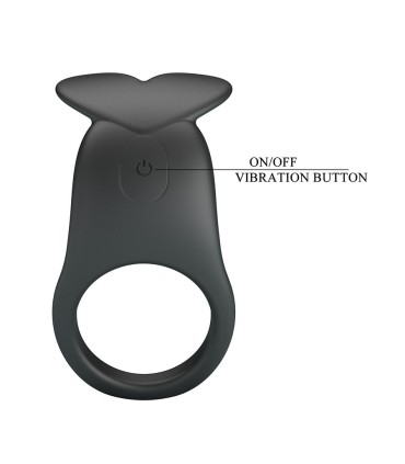 PRETTY LOVE CARLTON ANILLO PARA PENE CON ESTIMULADOR DE CLITORIS