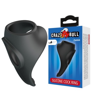 CRAZY BULL ZADOK ANILLO ERGONOMICO CON ESTIMULADOR DE PERINE