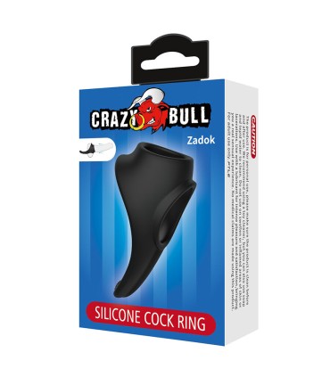 CRAZY BULL ZADOK ANILLO ERGONOMICO CON ESTIMULADOR DE PERINE